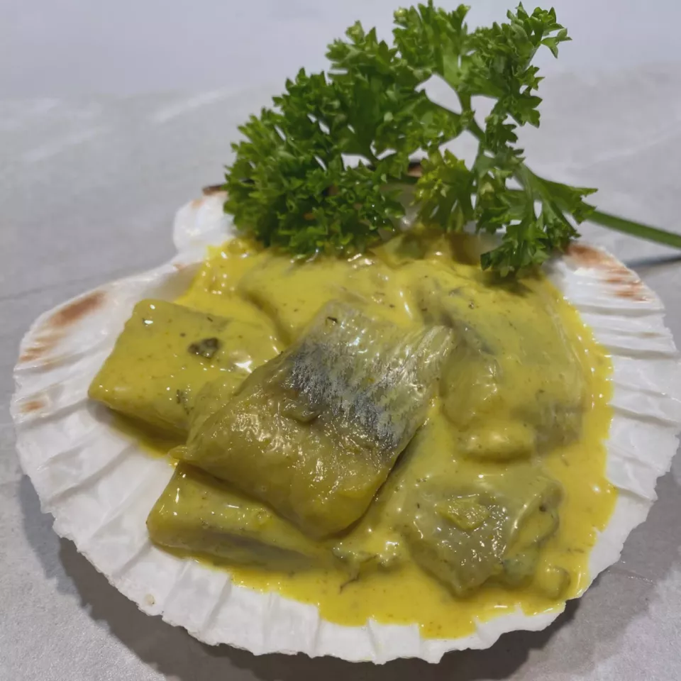 Haring met curry