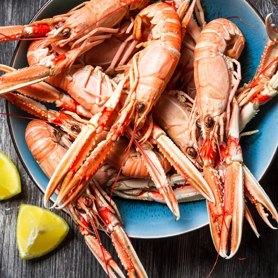 Langoustines Vers